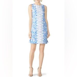 Lilly Pulitzer Blue & White Shift Dress